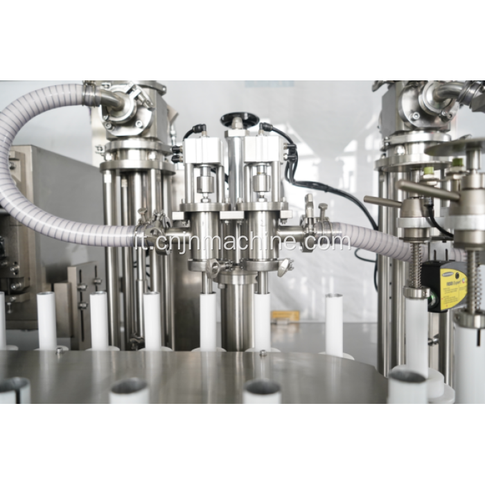 Riempimento e tenuta del tubo NF-120